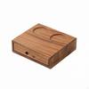 Toiletry Box with Drawer Walnut Sleek for Bathroom
