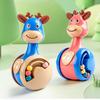 Gliding Fawn Baby Soothing Tumbler: Early Education Toy for Infants (0-3 Years) Learning To Crawl