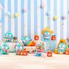 TOP TOY Sanrio Characters Hangyodon Happy Birthday Series [1 Piece] Gachapon Blind Box Figure Soft Vinyl PVC Premium Toy Birthday Gift for Hangyodon