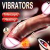 Wireless Vibrator Telescopic Dildos For Women Big Dildo Vibrador Heating Skin Feeling Dick Realistic Penis Large Falos Silicone