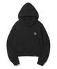 Pd Starbunny Crop Hoodie - Black