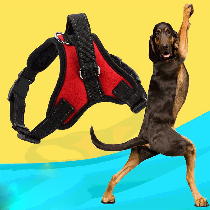 Manufacturer Multi-design Reflective Breathable Big Pet Dog Harness