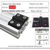 Hochleistungsscharniere aus Zinklegierung für Aluminiumprofiltüren (20/30/40/45)