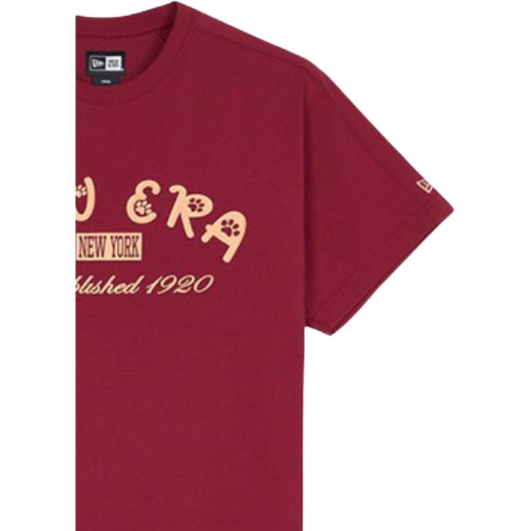 New Era SS26 Graphic Print Crew Neck Short Sleeve T-Shirt Men Tops 14905219