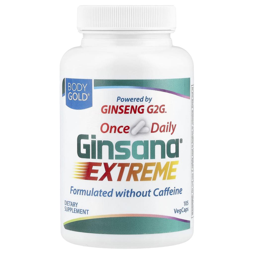 Ginsana® Extreme, 105 Veggie Capsules