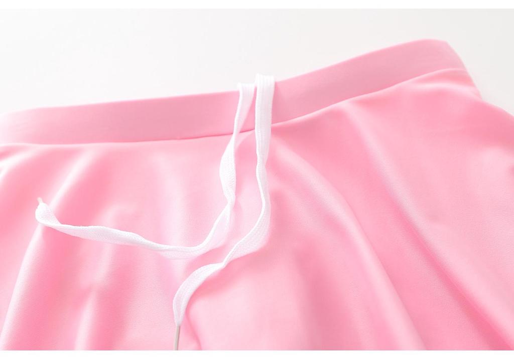 New Girls' Long Sleeve Two-Piece Swimsuit for Toddlers and Kids with CPC Certification