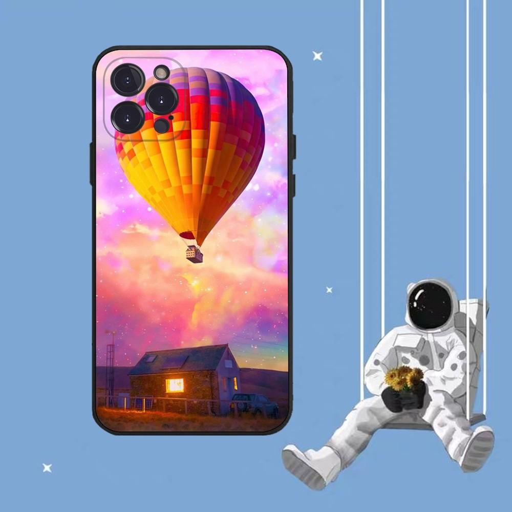 Hot Air Balloon Phone Case For iPhone 14 11 12 13 Mini Pro XS Max Cover 6 7 8 Plus X XR SE 2020 Funda Shell