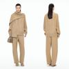 JNBY 2025 Winter Cotton Curved-Leg Casual Pants
