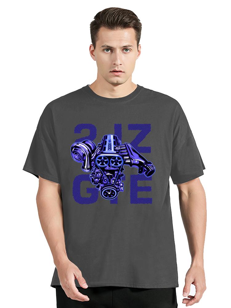 Japan Car 2JZ Engine Turbo Tuning JDM TShirt Summer Fashion Casual Cotton Graphic TShirt UnisexTops Tees Mens Clothing
