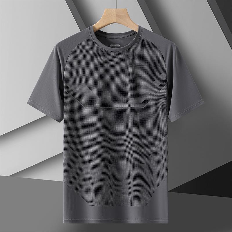 Quick-drying T-shirt outdoor sports ice silk short-sleeved breathable T-shirt