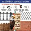 2D Flat Decorative Sign, Plaque1776 2026 Flags Anniversary 250years Metal Sign Aluminium Painting Kitchen Wall Decor Vintage Metal Rustic Wall Art