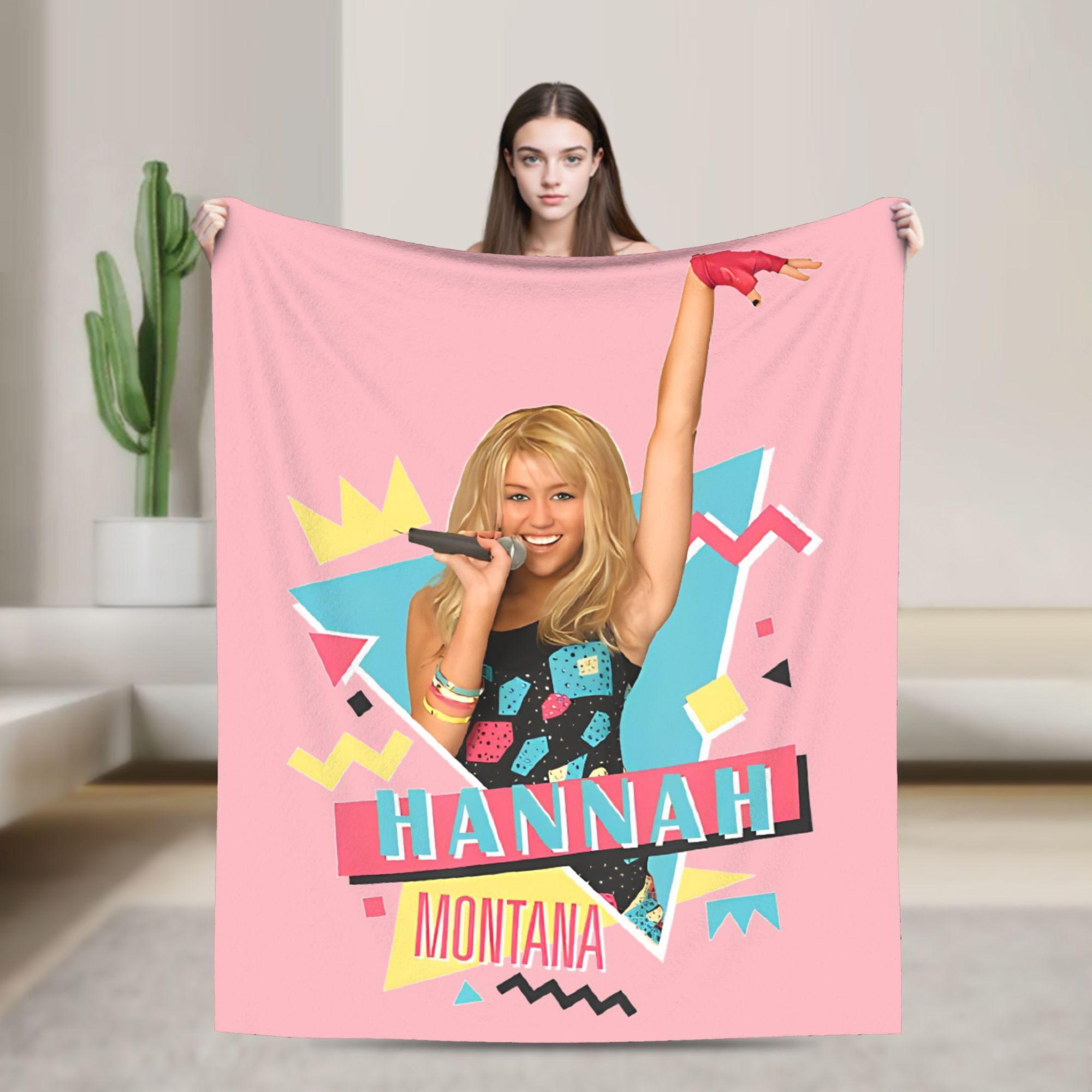 

Ханна Монтана Майли Стюарт Одеяло Смешное ТВ Фланель Смешные Мягкие Пледы для Дома Ресторана Текстильный Декор Путешествия 30x40in
