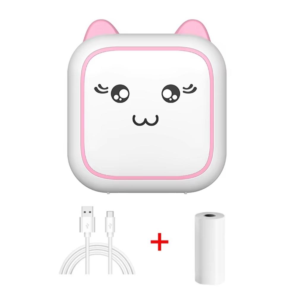 Mini Printer Thermal Adhesive Label Sticker Printer Bluetooth Mini Pocket Label Notes Printer for Home and Office Android IOS