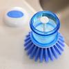 Multifunctional Automatic Soap Dispensing Pot Brush Kitchen Cleaning Scrubber Household Tool