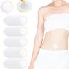 50pcs Replacement Disposable Castor Oil Pack Self-Adhesive Adhesive Navel Stickers Seepage Resistant Belly Button Protectors
