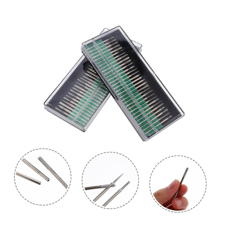 B97A-60Pcs Burr Bits For Rotary Tools Versatile Grinding Accessories For Engraving Carving Polishing And Finishing
