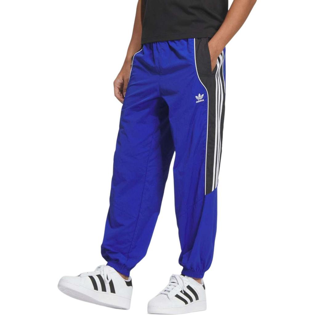 adidas Pantaloni da Tuta Originals Adicolor Motorcore Ampi a Righe Stampa Logo Polsini Vintage Sportivi Pantaloni Lunghi Joggers in Maglia Uomo Pantaloni JL8416