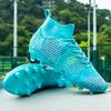 32-46 Unisex-Fußballschuhe, hohe Qualität, große Größe, hohe elastische Sockenmaul, Kunstrasen-Spikes, Fußballtrainingsstiefel, Kinder-Fußballstiefel