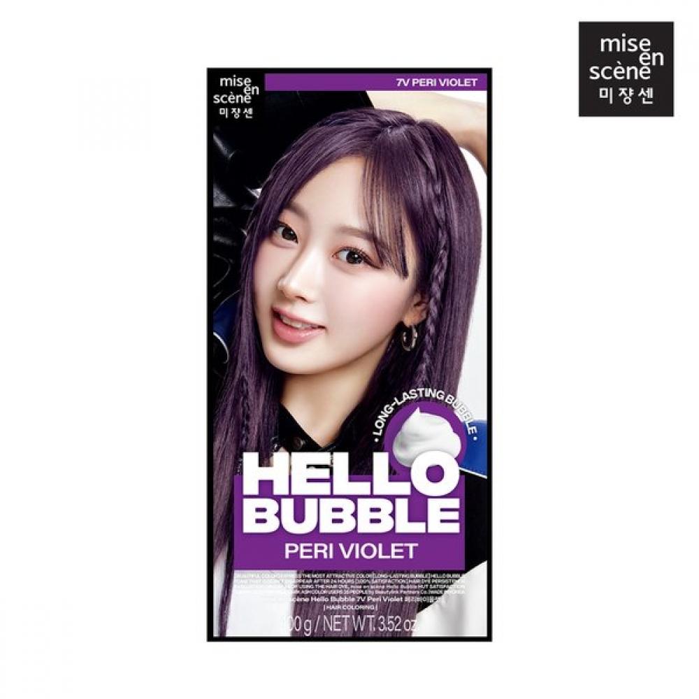 

Miseenscene New Hello Bubble 100 г Перри Вайолет