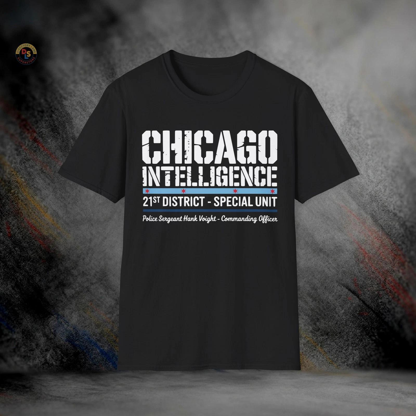 Chicago Intelligence Unit Chicago TV Show T-Shirt | Softstyle Tee XXL