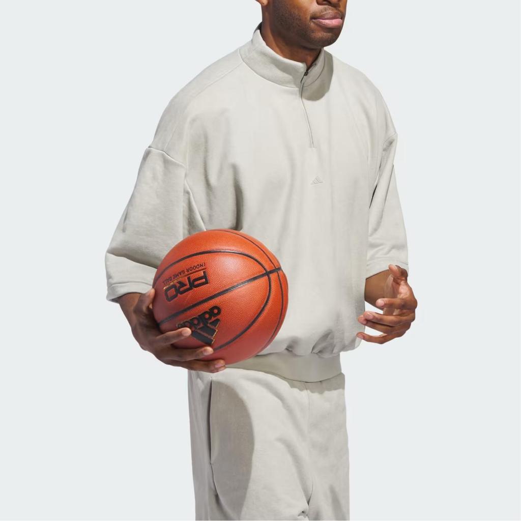 adidas Kollektion 2024 Kapitel 01 Basketball-Hoodie Unisex Oberteile Sesam IN7712