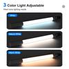 Touch Control Night Light  USB Rechargeable Adjustable 3 Colors Cabinet Lights With Digital Display For Kitchen Closet Bedroom