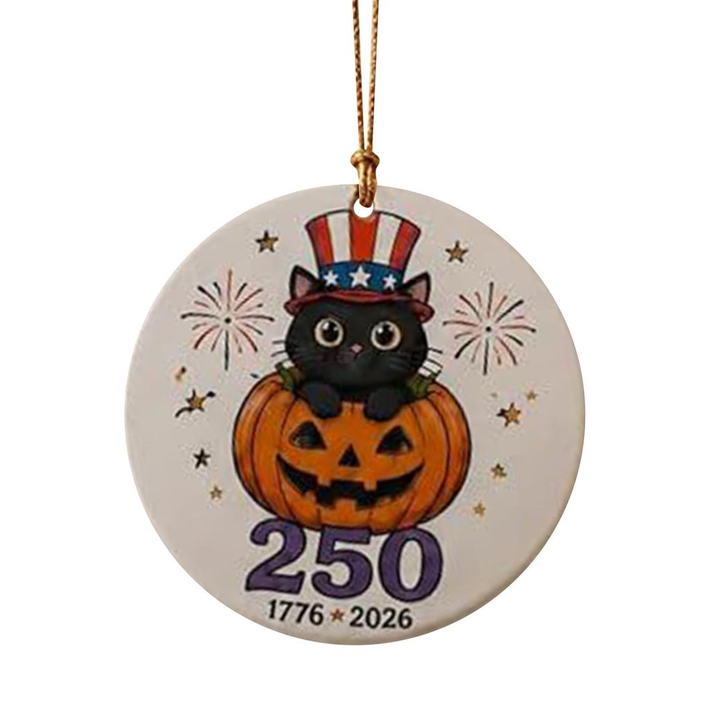 Halloween Acrylic Ornaments - 2D Flat Hanging Decor for Home, Party and Holiday Decorations