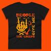 People Give Me The Creep Skeleton Hand Halloween Spooky Creepy Season Womens Tee T Shirt Mens Tops Unisex Top