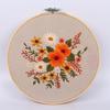 Handmade Craft Flowers Pattern Cross Stitch Kit Perfect for Home Decoration