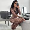 Summer Dress Women Leopard Print Mesh O Neck Long Sleeve Sexy See Through Maxi Fashion Outfits Beach Vacation Nightclub