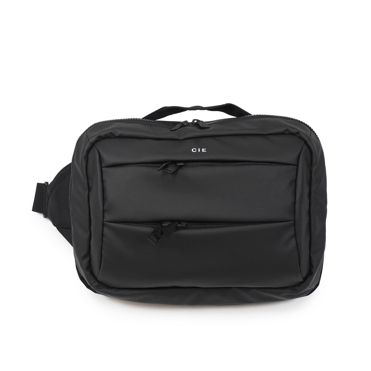 

CIE LEAP SLING BAG L Made in CORDURA Sling Large iPad for Men and Women - BLACK, Lightweight, Waterproof, Japan, Bag, Capacity, Storage, чорний