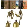 Antique Style Shopkeepers Bell Durable Wall Mounted Vintage Style Door of Bell Family Reunion Shops Gate Apartment Party