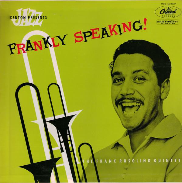 

LP Record FRANK ROSOLINO - Frankly Speaking ECJ50054 CAPITOL 1980 Japan Jazz Used