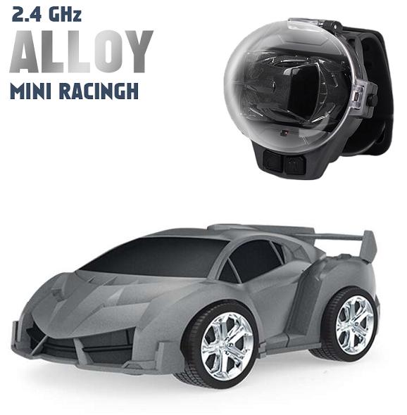 2.4G Children's Watch Remote Control Car Toy Novelty RC Car Toy Cartoon Portable USB Charging Watch Car Kid Birthday Gift