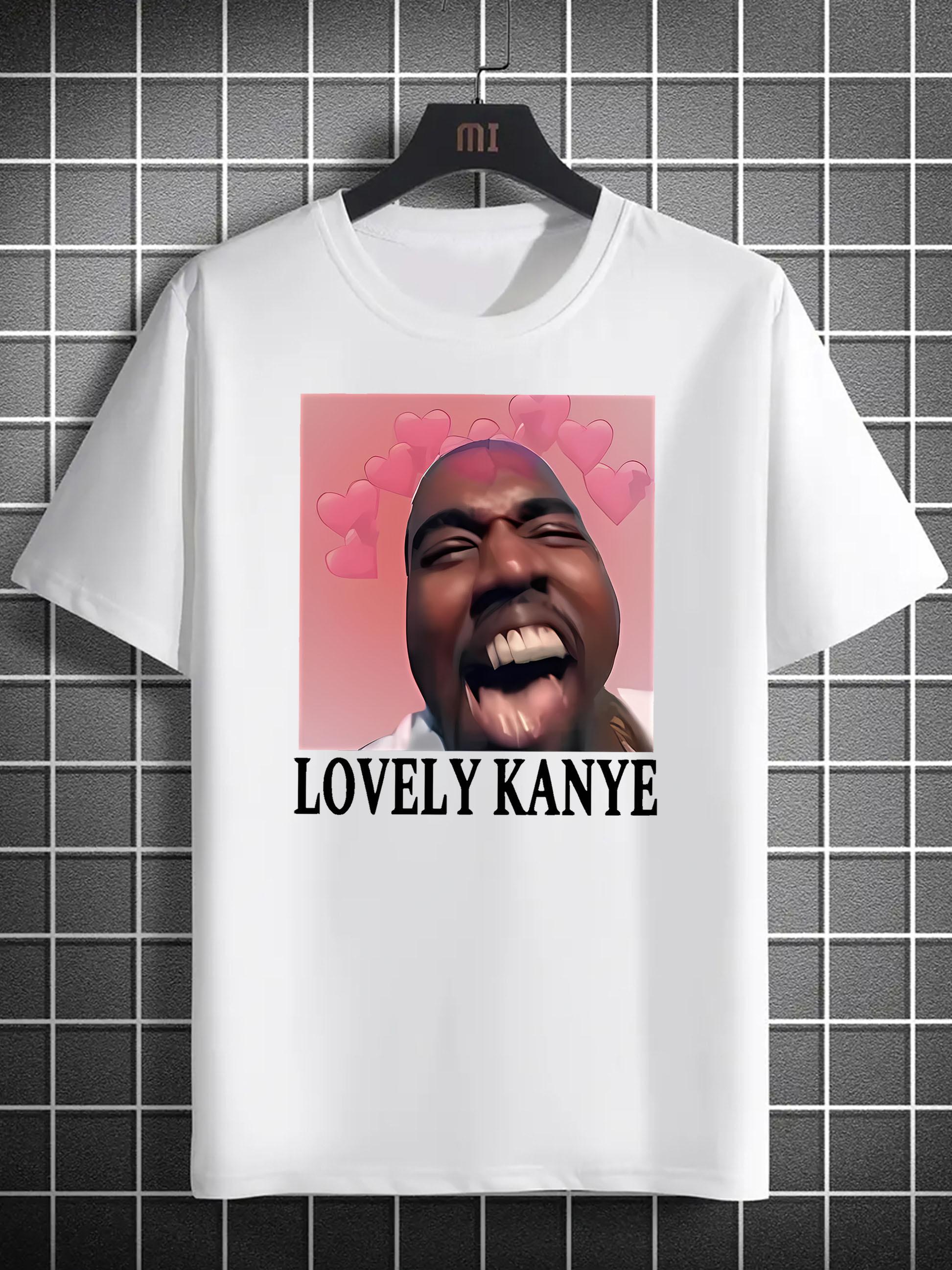 ZX Summer Creative Love Funny Mens Fashion Trend Pattern Print Mens Round Neck Short Sleeved Tshirt 3XL