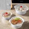 Microwave Oven Special Box Heated Soup Pot Rice Steamed Hot Steamed Buns With Lid Food Grade Kitchen Tool