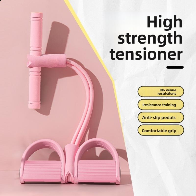 

Тренажер с педалями сопротивления, Упражнение на сокращение мышц живота в положении лежа на спине, Машина для похудения талии и ног, Тренажер для растяжки педалями 4 tubes