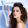 EMS Face Lifting Roller RF Double Chin V Face Shaped Facial Massager Jaw Cheek Thin Slimming Facial Lift Up Belt Skin Care Tool