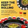 Shot Glass Roulette – Drinking Game Set (2 Balls and 16 Glasses) 16PCS Set Black FON-10046