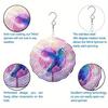 Hummingbird Wind Spinner Outdoor Garden Decor Vibrant Metal Hanging Art for Yard Patio Reflective Design Thanksgiving Decoration