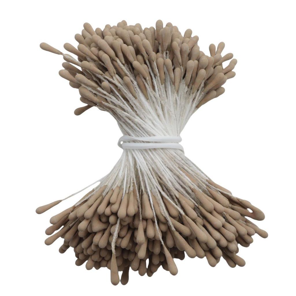 2mm 390 Root Matte Heart Flower Simulation, Eco-Friendly Rose Lily Stamen