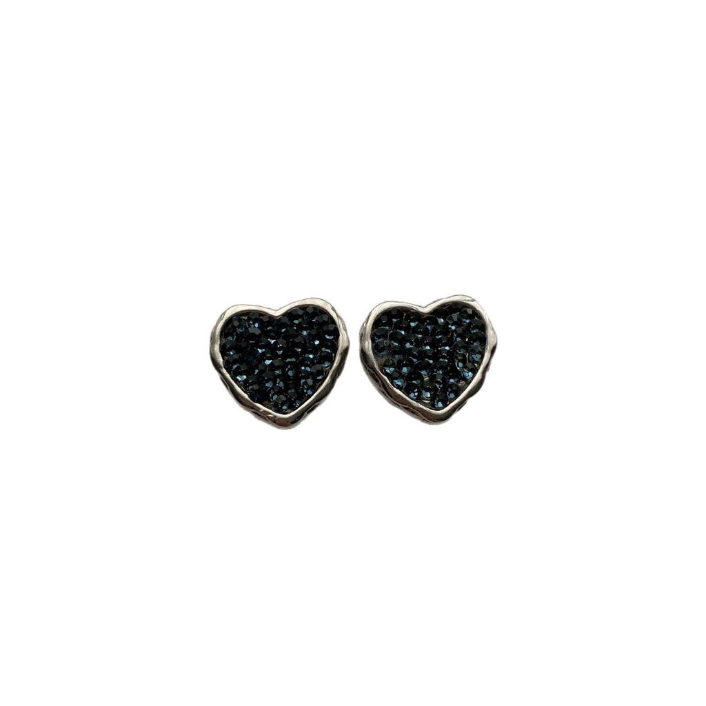 Shiny Love Stud Earrings, Personalized Romantic Symbols, Small, Exquisite And Light Luxury, Daily Wear Earrings