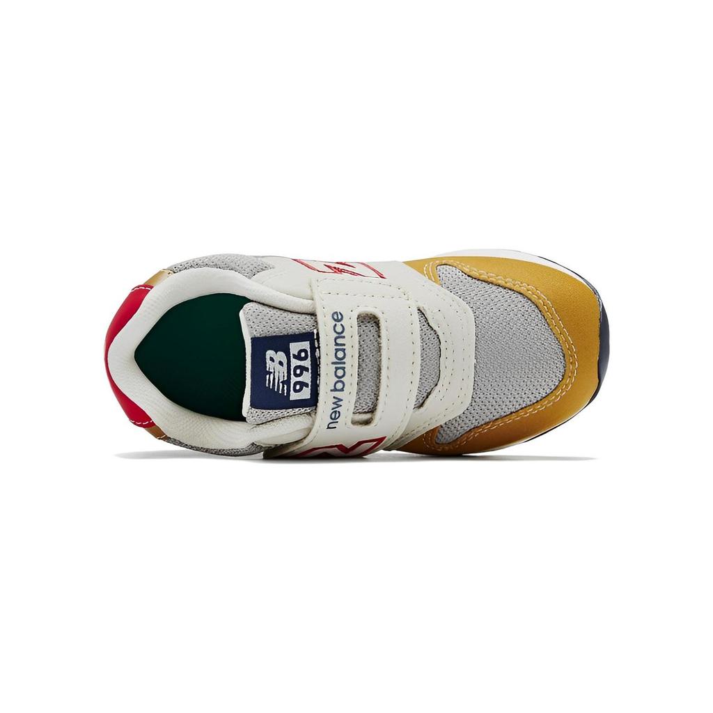 New Balance NB 996 Abrasion Resistant Low top Toddler Shoes Yellow Gray Infant And Toddler IZ996JP3