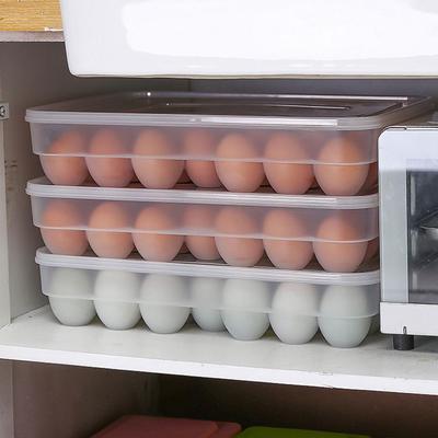 Monoceros 34 Eggs Holder Storage Box Picnic Kitchen Refrigerator Fresh-keeping Container