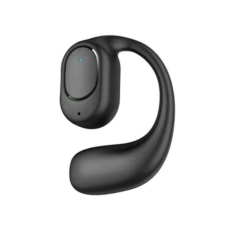 Single Ear Open Ear Earhook Bluetooth 53 Headset Hd Call Hifi Sound Painless Fit Perfect For Driving Running Daily Use