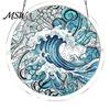 Light Refraction Sun Catcher Acrylic Puzzle Suncatcher, Colorful Window Hanging Ornament, 7.87 Inch Wall Art Decoration, Ideal for Gifting And