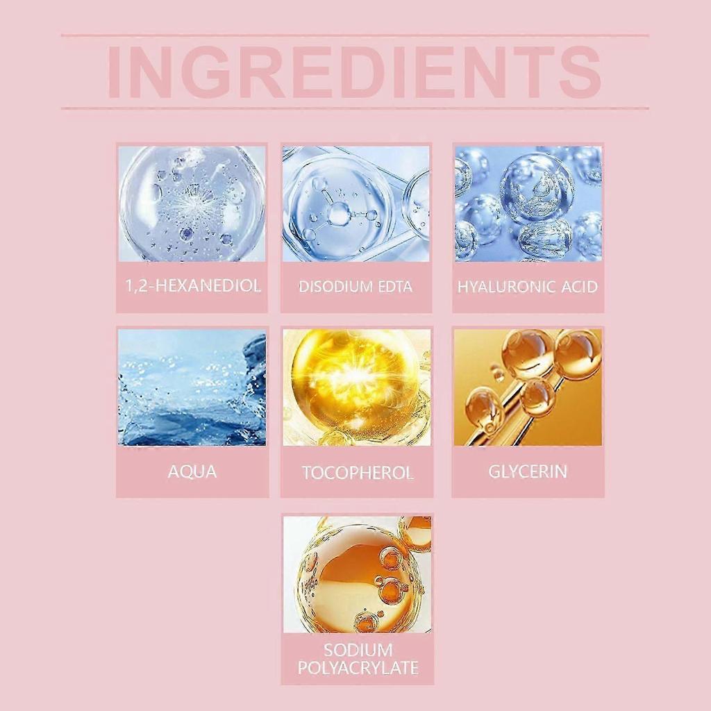 Pink Hyaluronic Acid Eye Patches  Brighten, Hydrate & Revitalize Skin