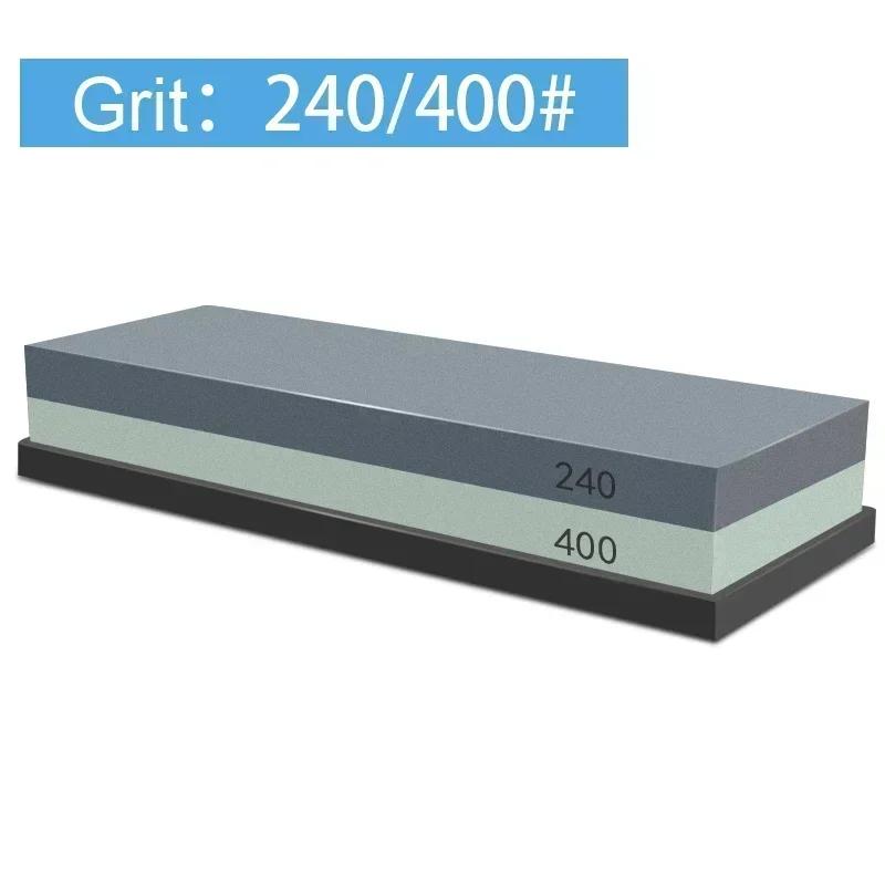 1-7Pcs Sharpening Stone Knife Sharpener Grit240-8000# Whetstone Professional Grindstone Set Wood Base Angle guide Polishing Set
