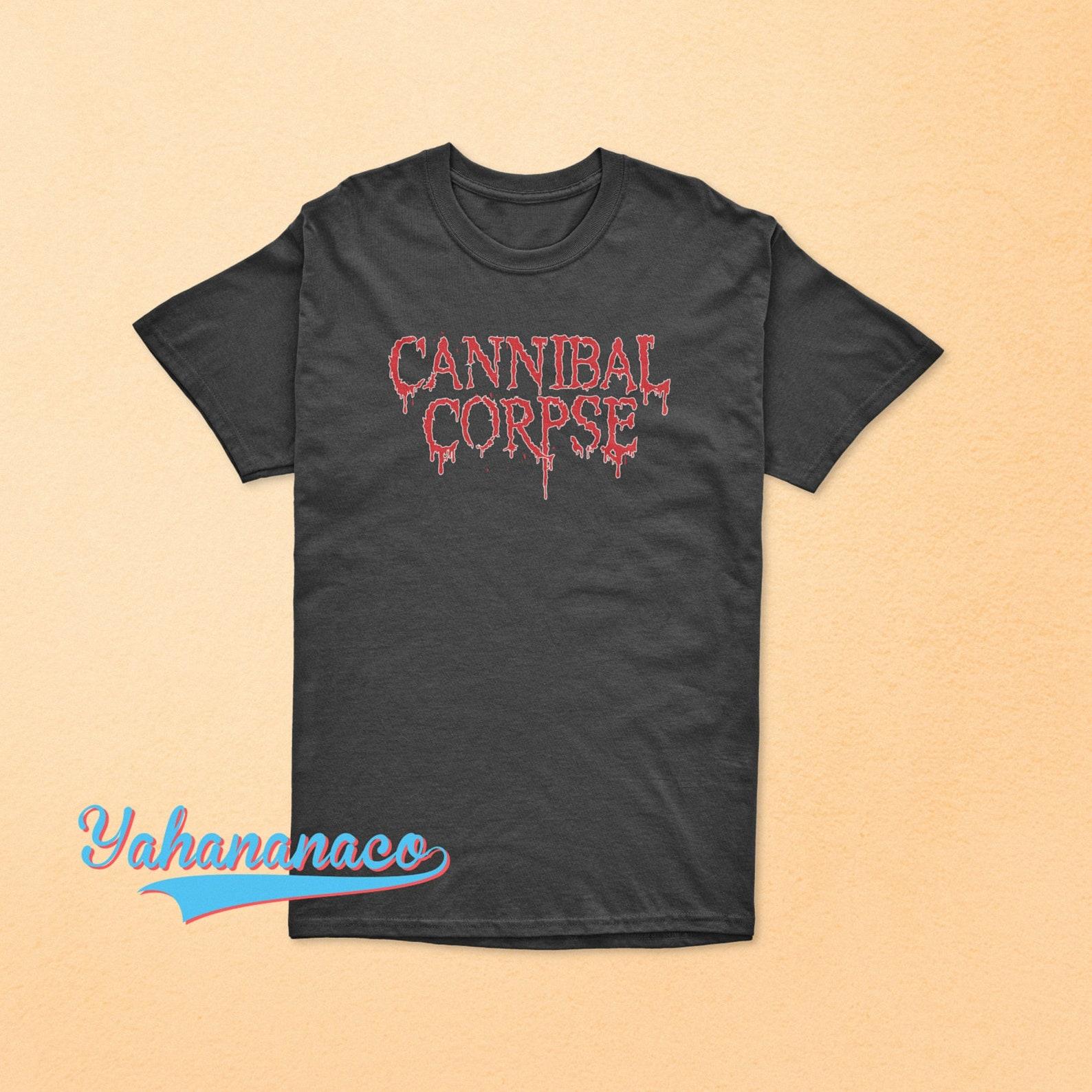 Cannibal Corpse shirt American Death Metal Music Band Black Gildan Unisex Cotton T-Shirt S-3XL 4XL