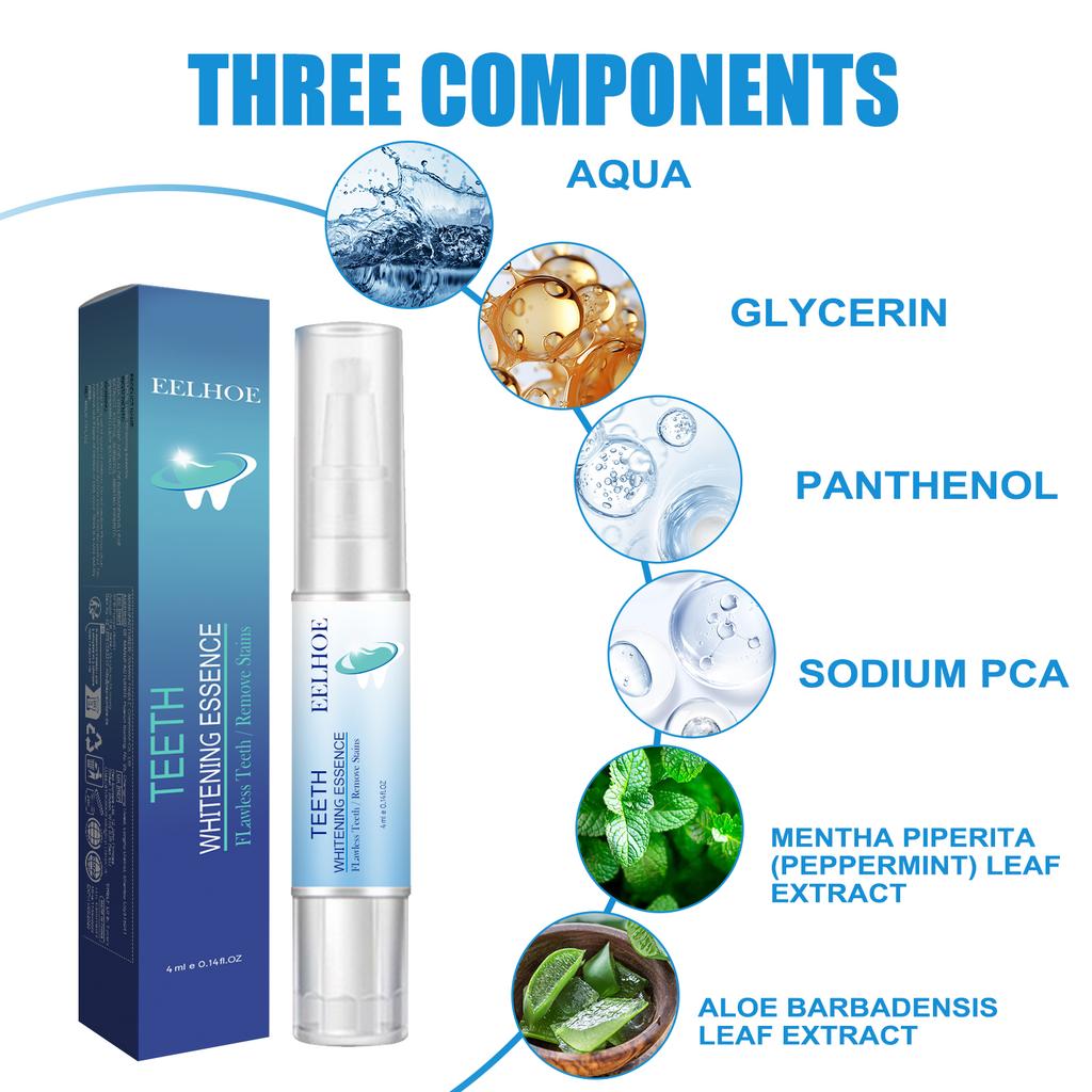 Teeth Cleaning Pen Deeply Cleanses and Whitens Teeth, Freshens Breath, Removes Plaque.